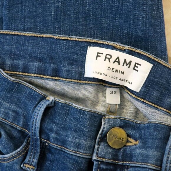 Frame Le Skinny de Jeanne Culver Jegging Jeans 32 - Picture 7 of 10